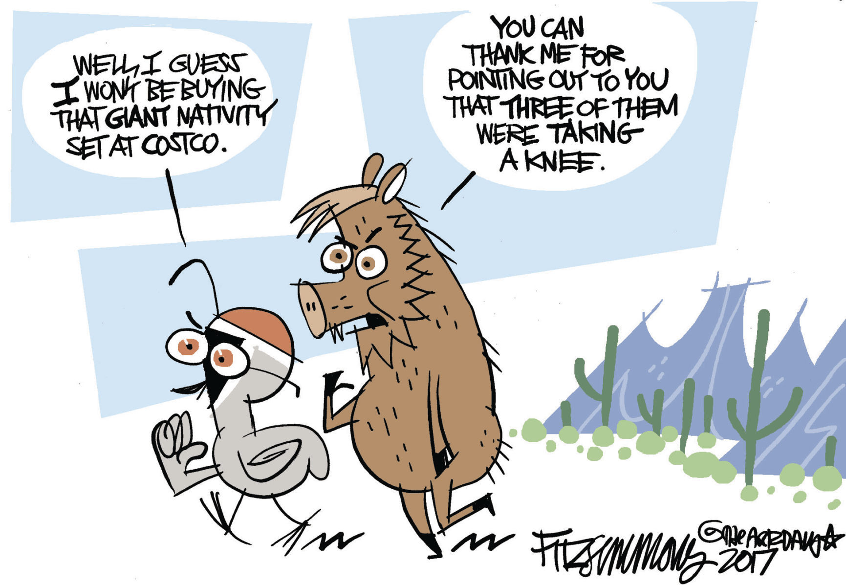 Last Laugh:Take a knee